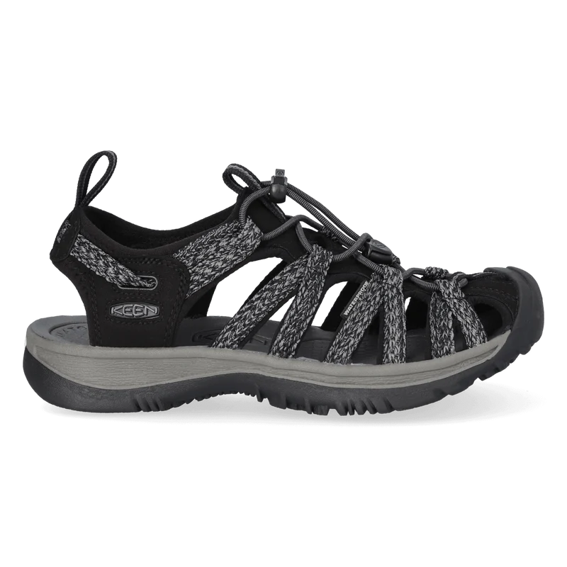 Whisper Dames Wandelsandalen Black/Steel Grey