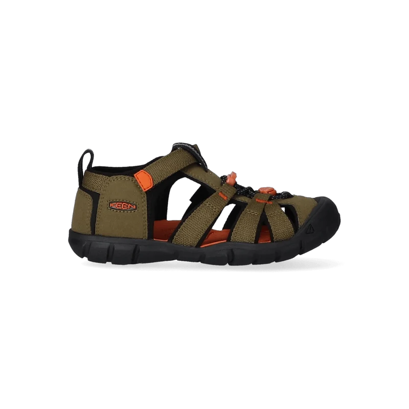 Seacamp II CNX Older Kids Sandalen Dark Olive/Gold Flame
