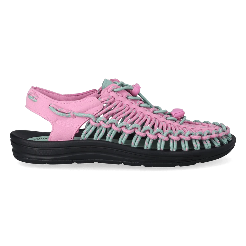 Uneek Dames Sandalen Moonlight Mauve/Granite Green