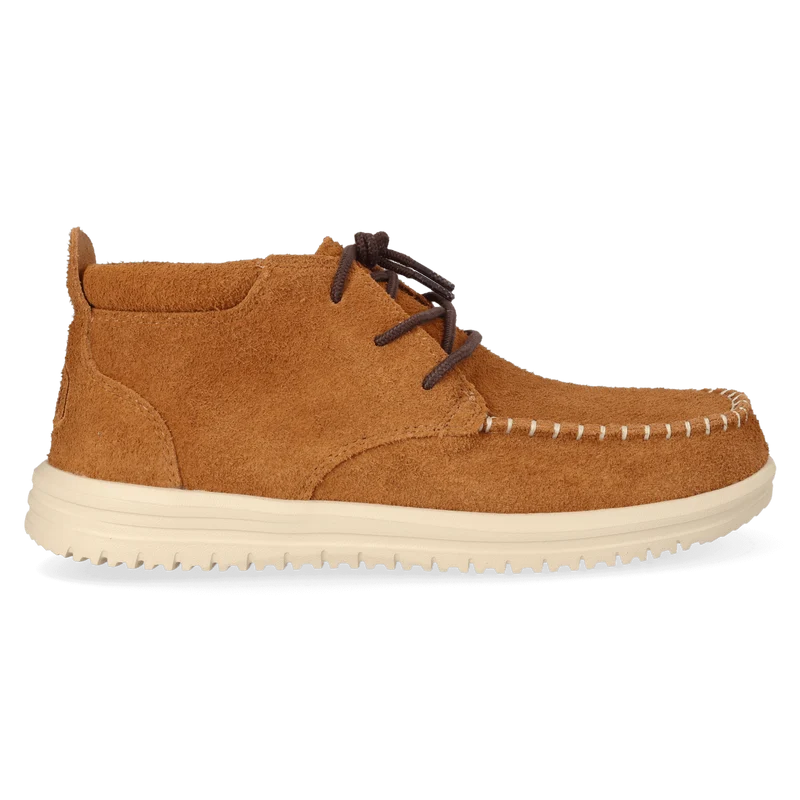 Wally NXT Mid Heren Boots Suede Spice Brown/Wood Ash