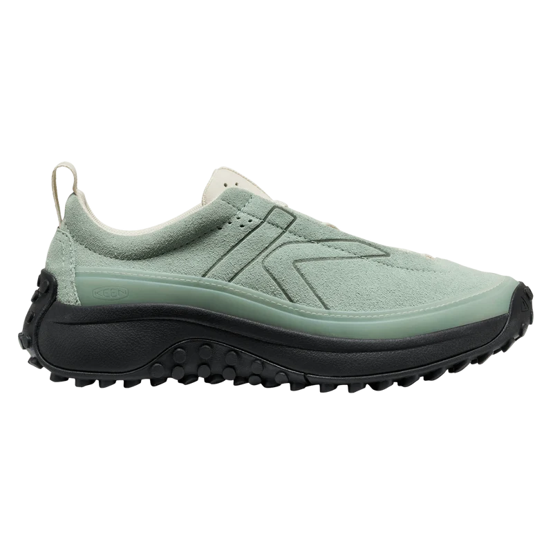 KS Mino Dames Sneakers Suede Iceberg Green/Black