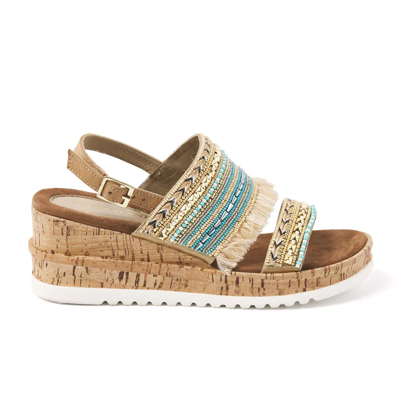 Dames Sandalen 75.399 Beige