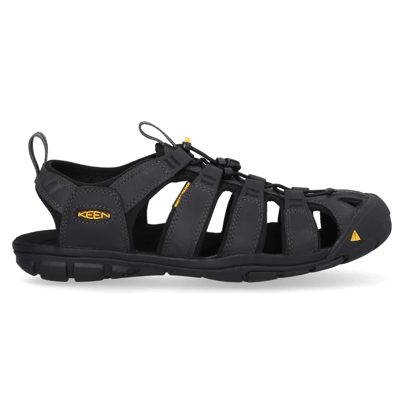Clearwater CNX Heren Wandelsandalen Leer Magnet/Black