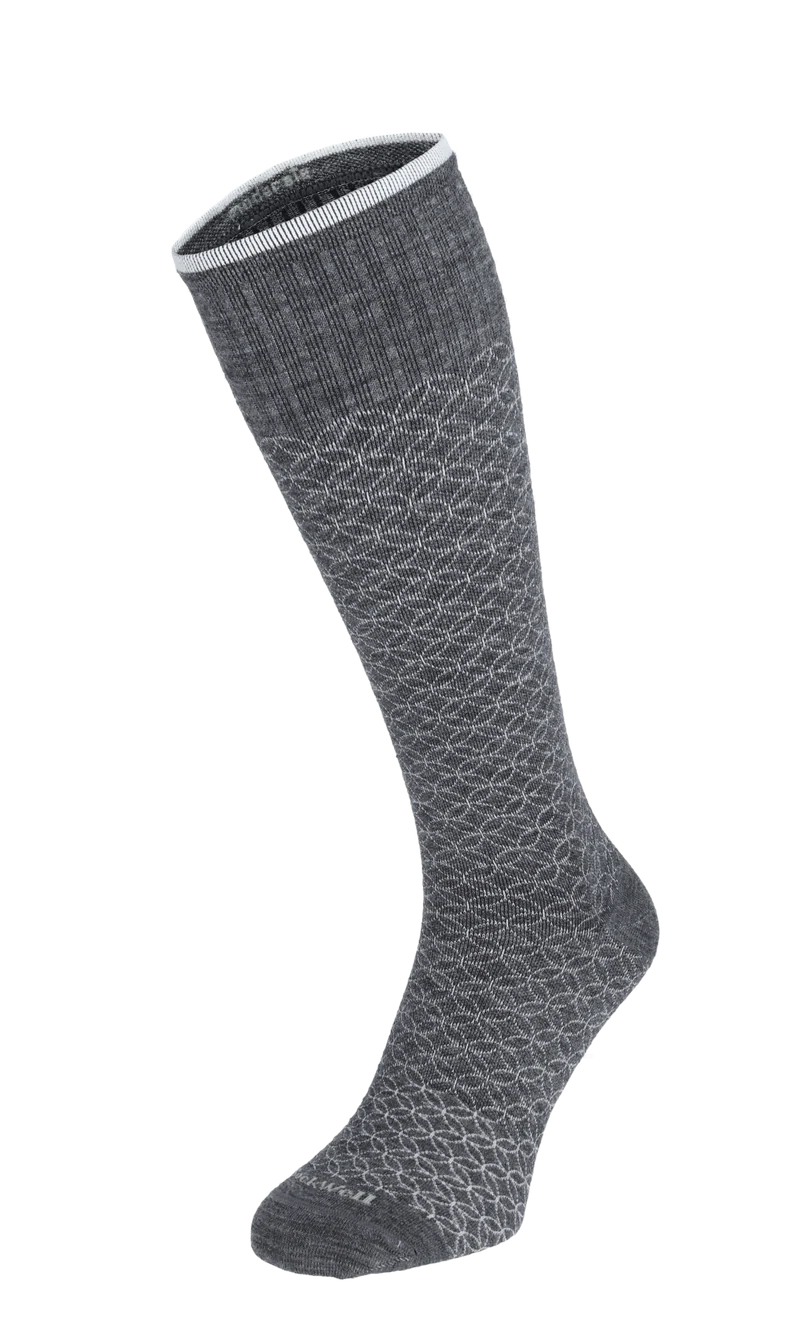Featherweight Fancy Dames Compressiekousen Klasse 1 Charcoal