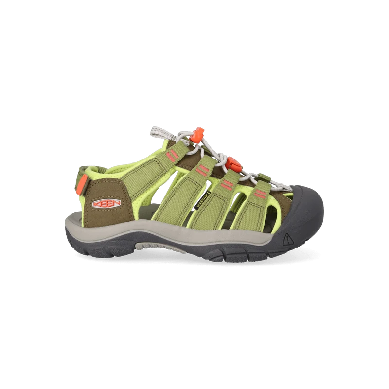 Newport Boundless Older Kids Sandalen Dark Olive/Scarlet Ibis