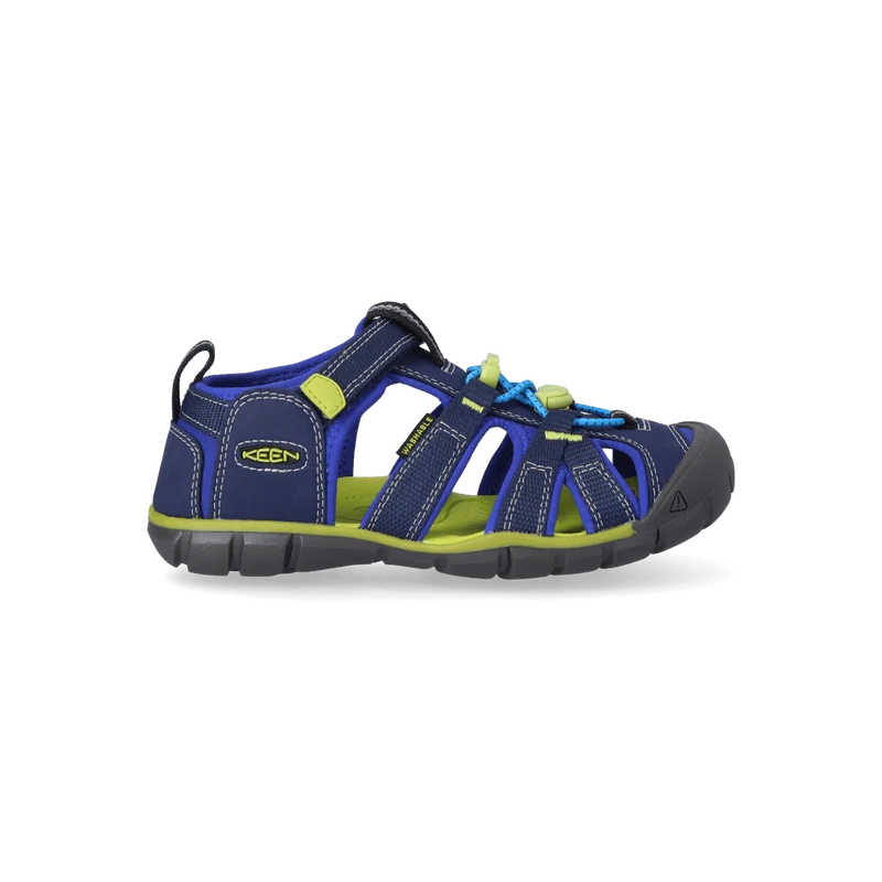 Seacamp II CNX Older Kids Sandalen Naval Academy/Chartreuse