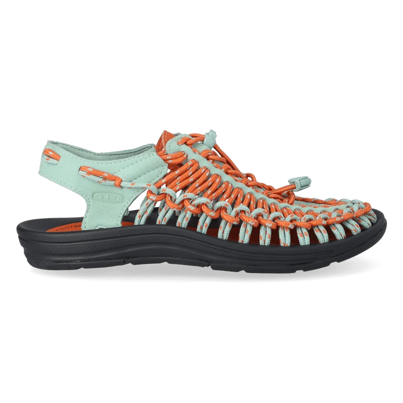 Uneek Dames Sandalen Granite Green/Gold Flame