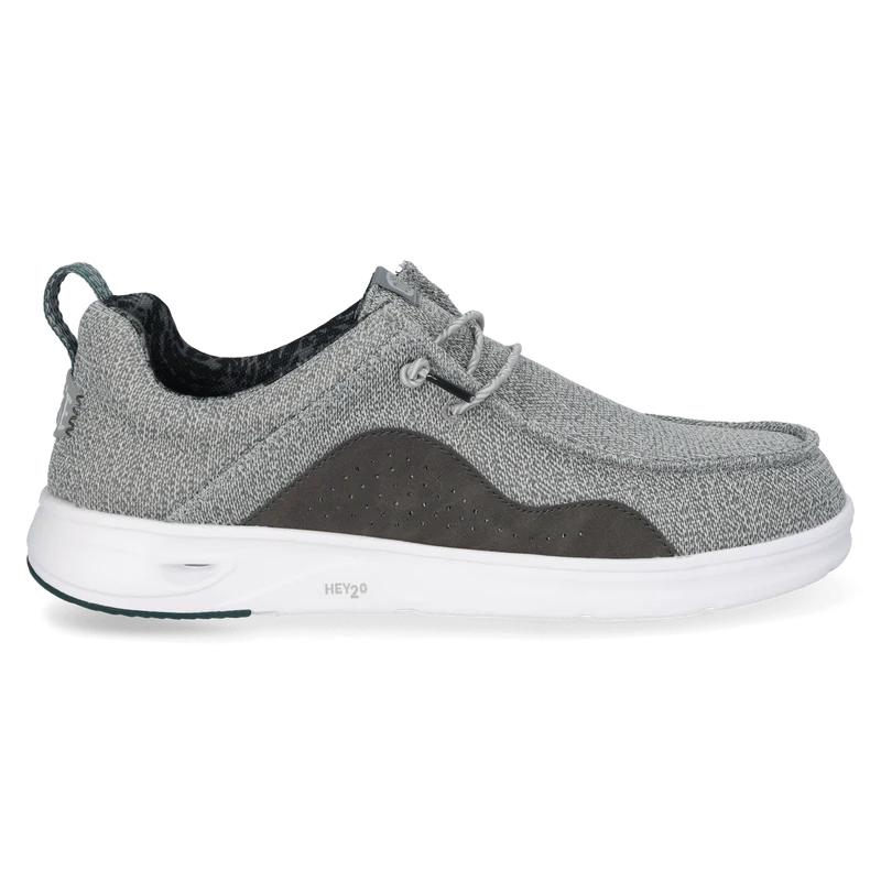 Wally Hey2O Mesh Heren Instappers Grey/Dawn Blue
