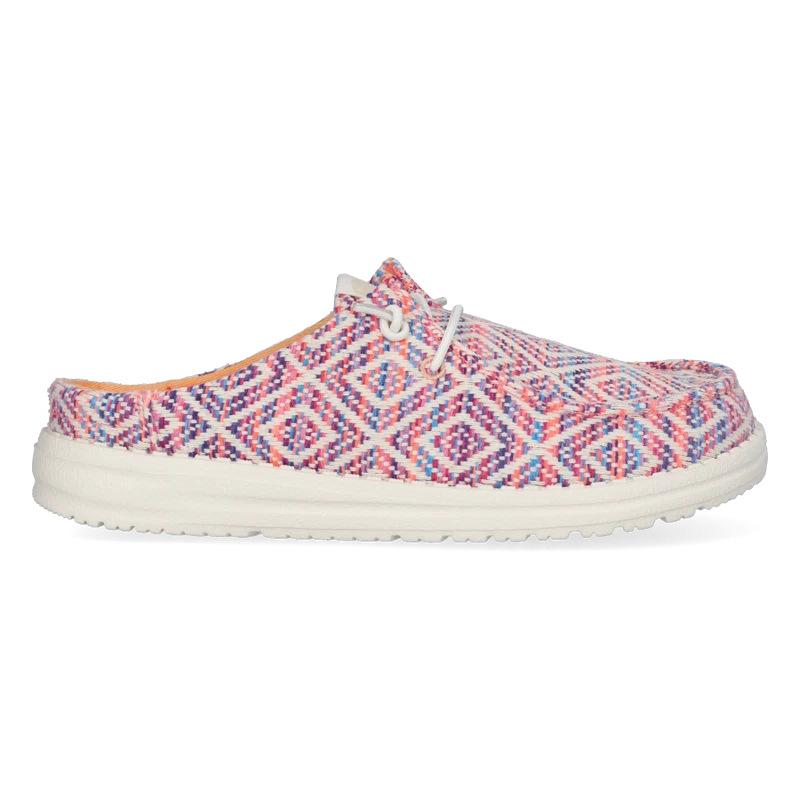 Wendy Slip Surf Baja Dames Instappers Blue/Pink/Multi