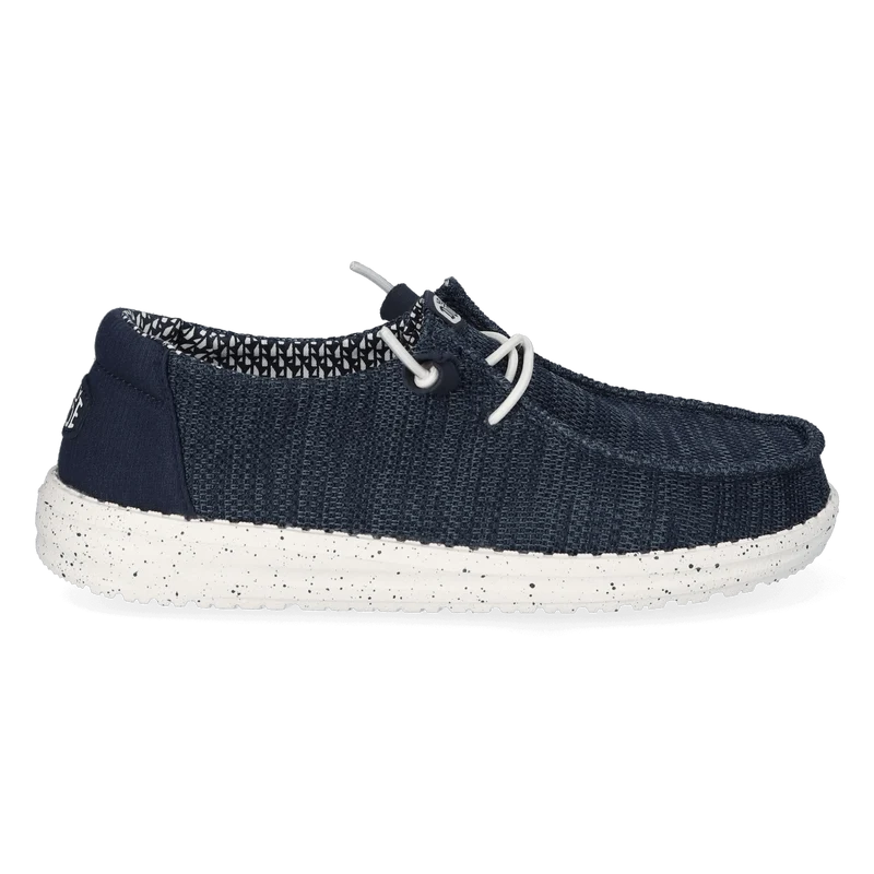 Wendy Stretch Sox Dames Instappers Navy