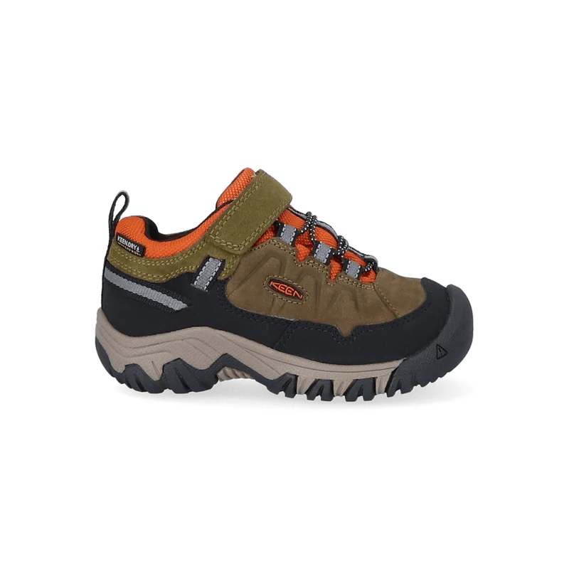 Targhee IV Younger Kids Wandelschoenen Dark Olive/Gold Flame
