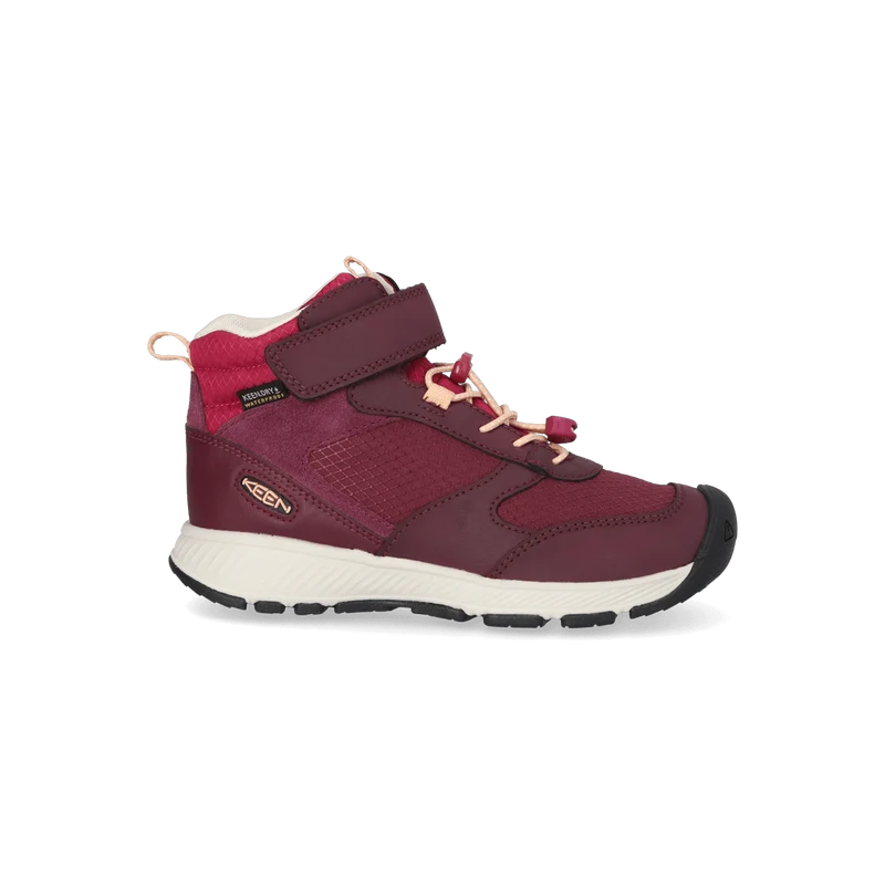 Skua Mid Older Kids Boots Fig/Peach Fuzz