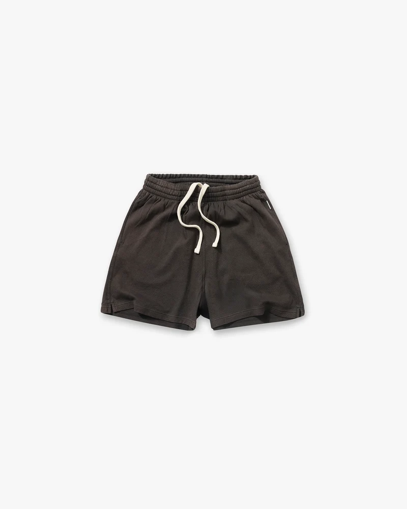 Initial Mesh Shorts - Coffee