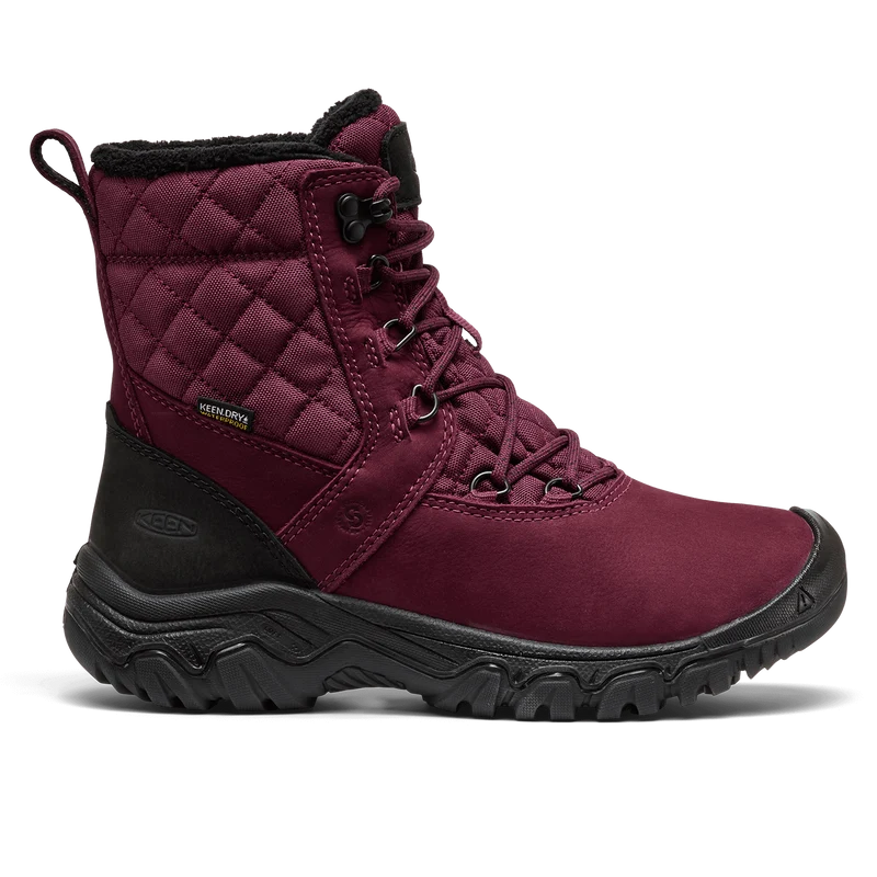 Greta II Dames Boots Leer Fig/Black