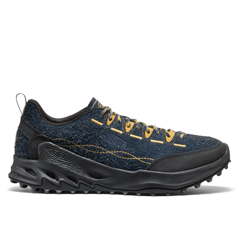 Jasper Zionic Heren Sneakers Suede Sky Captain/Lemon Curry