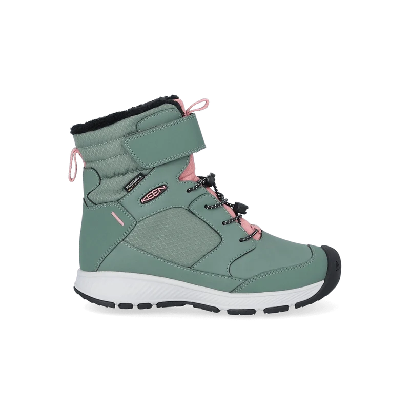 Skua Younger Kids Winter Boots Dark Forest/Rose Elegance