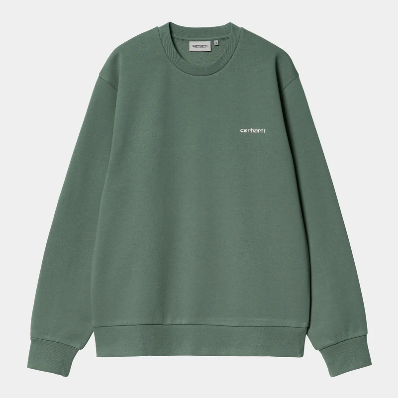 Carhartt WIP Sweattop met scriptborduurwerk voor heren - Park