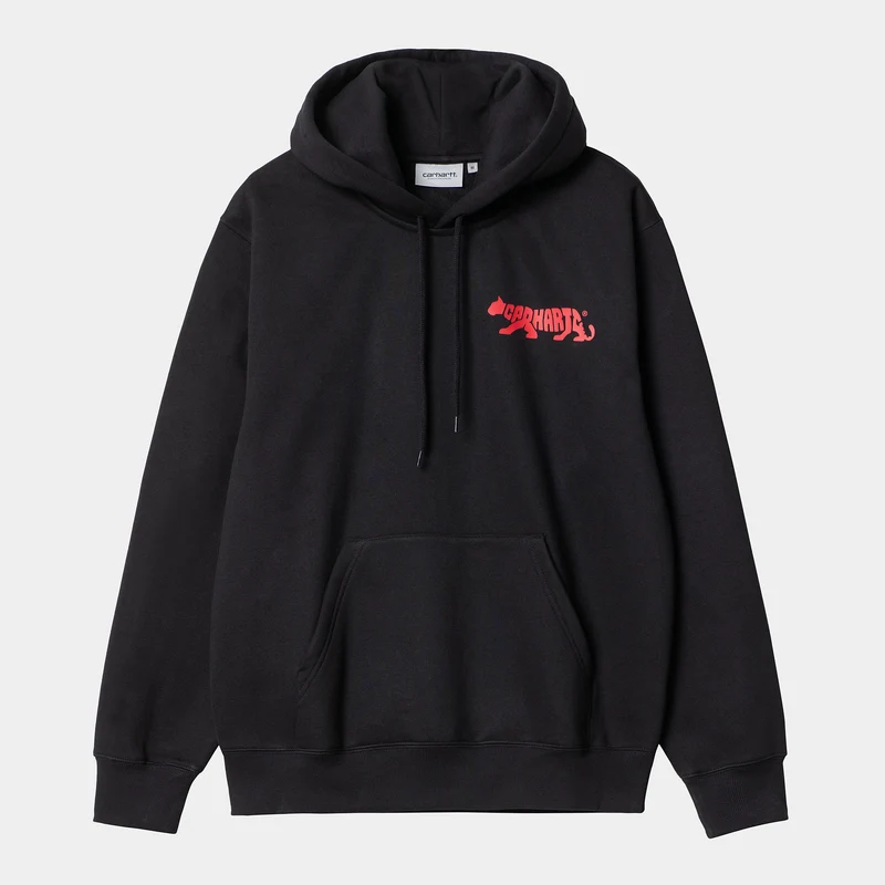 Carhartt WIP Rocky Script Sweat-hoodie voor heren - Zwart