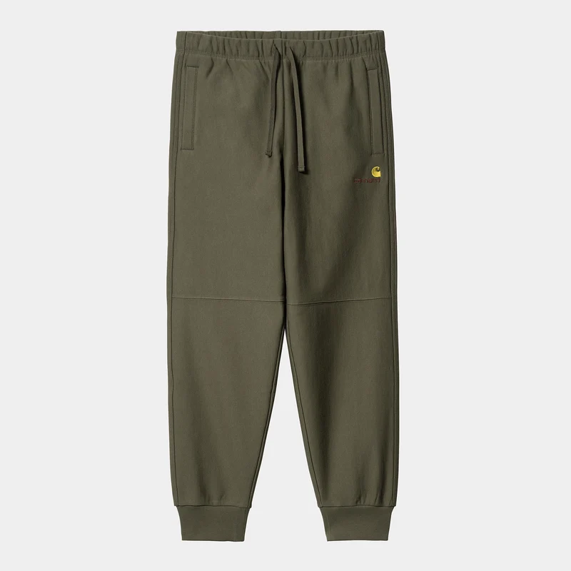 Carhartt WIP HEREN American Script Joggingbroek - Plant