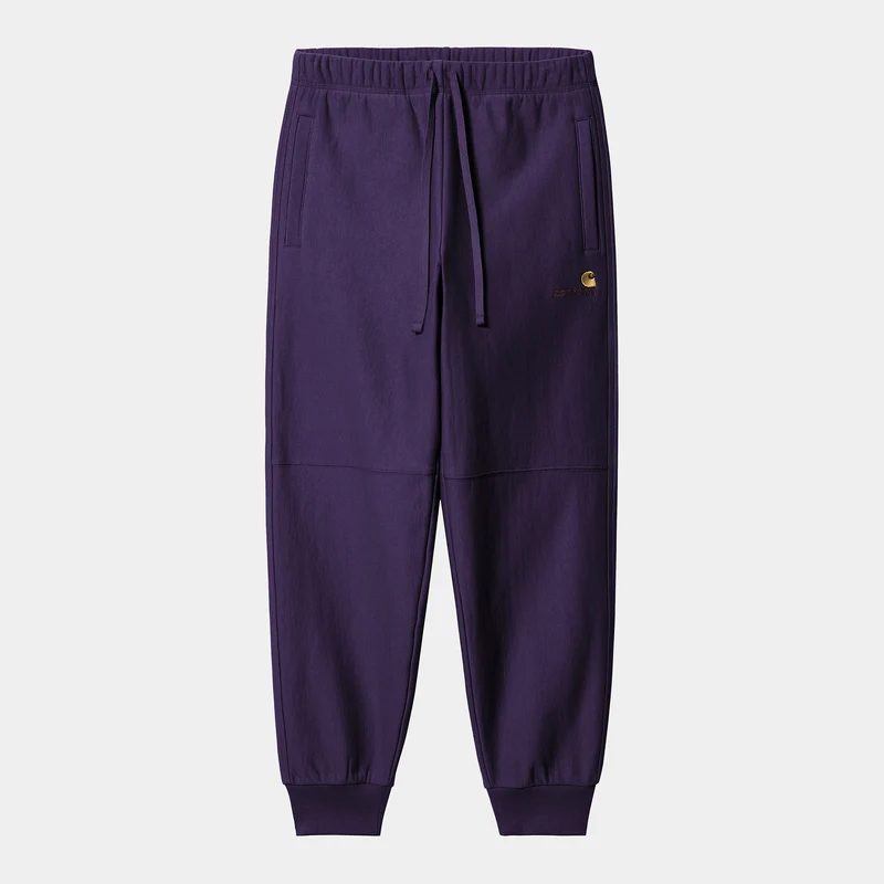 Carhartt WIP HEREN American Script Joggingbroek - Cassis