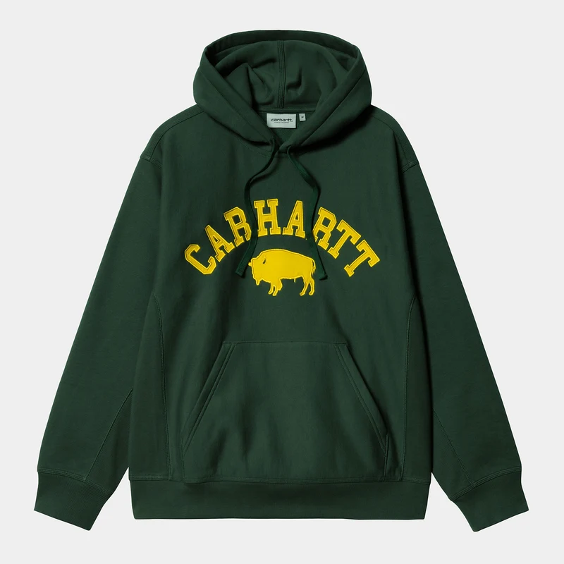 Carhartt WIP Heren Locker Sweat Hoodie - Boomhut / Geel