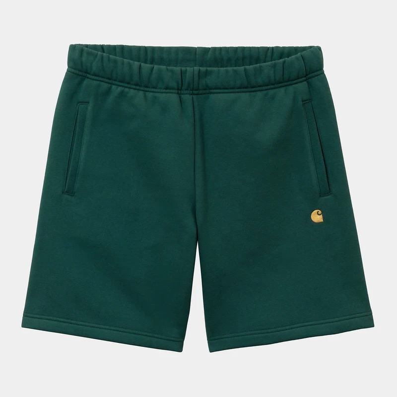 Carhartt WIP Heren Chase Sweat Short - Botanisch