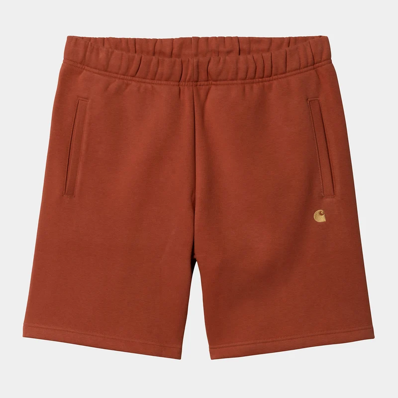 Carhartt WIP Heren Chase Sweat Short - Phoenix