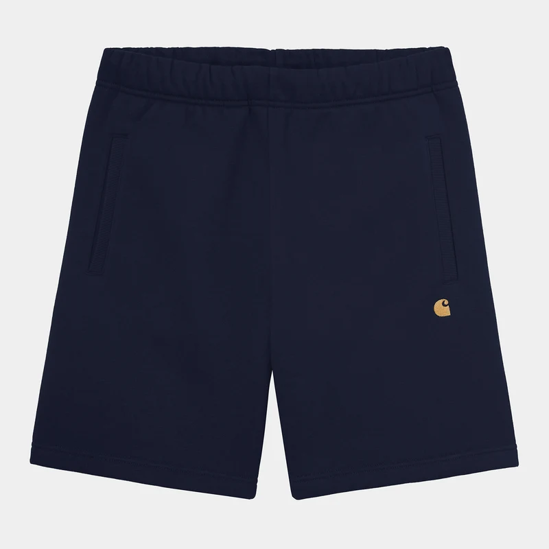 Carhartt WIP Heren Chase Sweat Short - Donker Marine