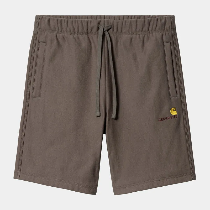 Carhartt WIP HEREN American Script Sweatshort - Teide