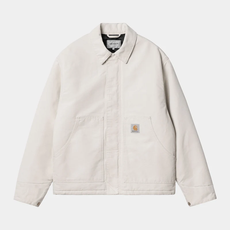 Carhartt WIP Heren OG Arcan Aged Canvas Jack - Zout