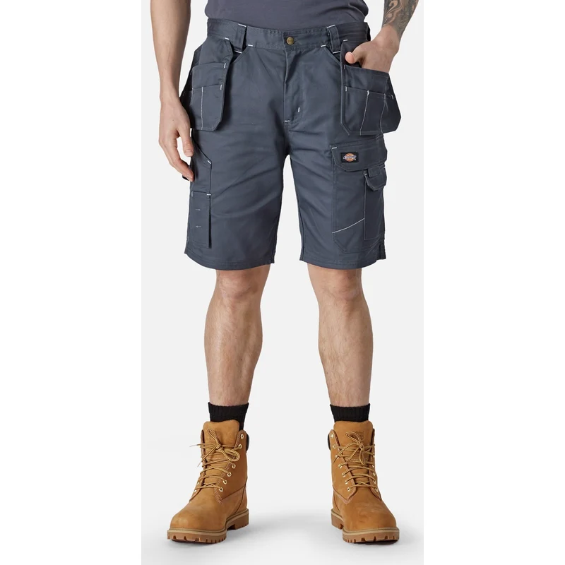 Dickies Redhawk Pro Work-short voor heren - grijs