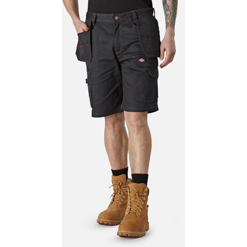 Dickies Redhawk Pro Work-short voor heren - zwart
