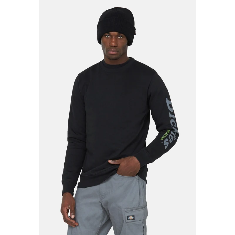 Dickies Heren Okemo Grafisch Sweatshirt - Zwart