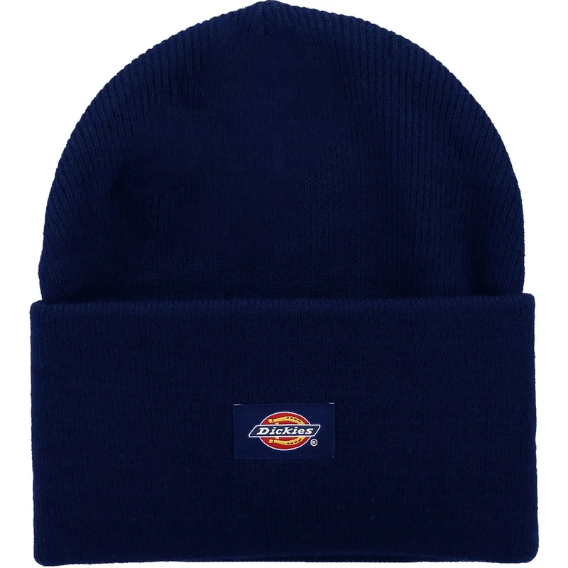 Dickies Unisex acryl muts met manchetten - marineblauw