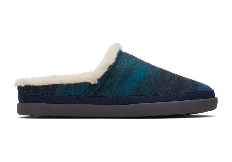 TOMS Salie-slippers voor dames - marineblauw