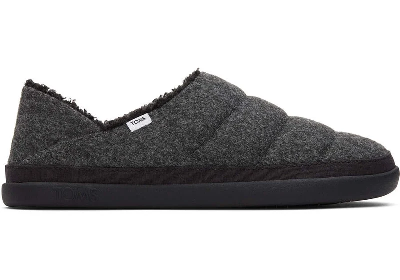TOMS Ezra-slippers voor dames - zwart