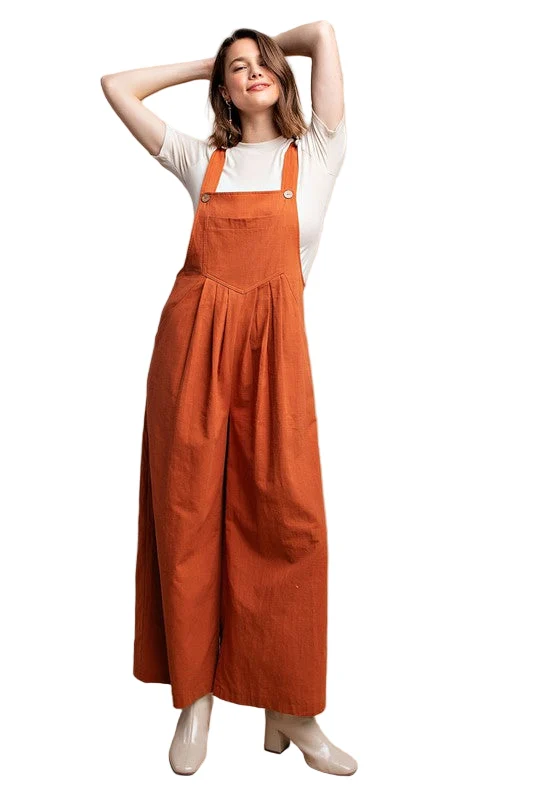 Dames Overall met Pintuck Detail en Zak