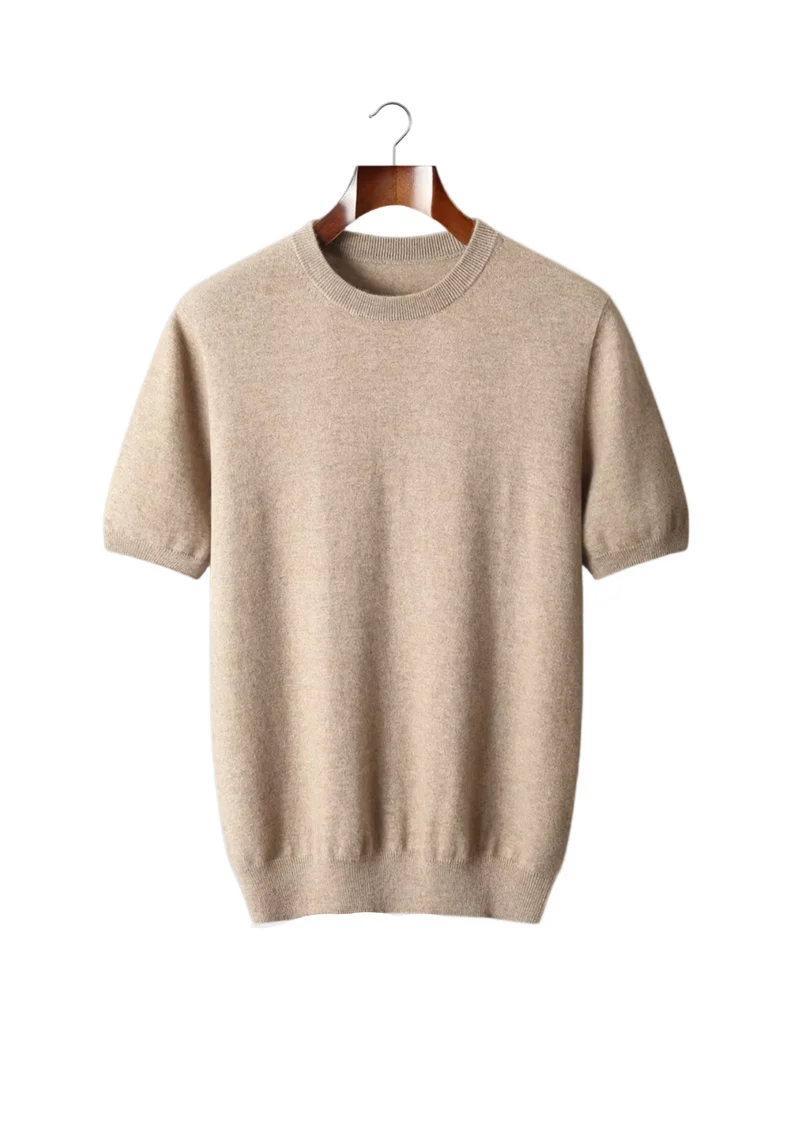 Heren T-shirt Met Ronde Halslijn