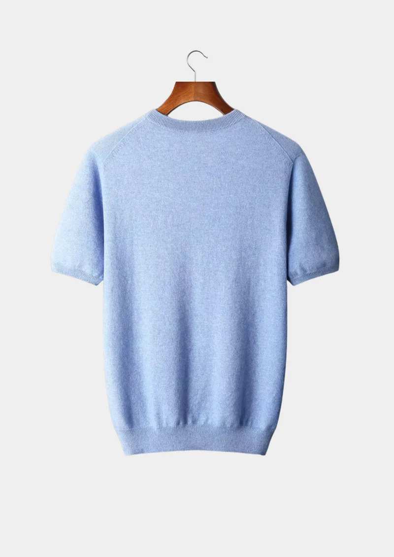 Heren T-shirt Met Ronde Halslijn