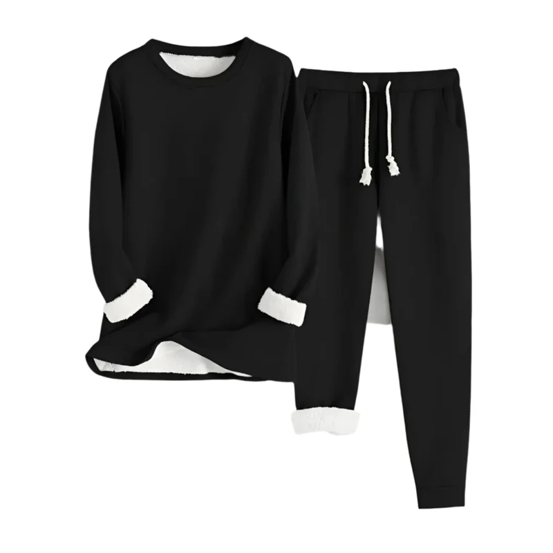 Dames Lounge Set Comfortabel Oversized Polyester Katoen