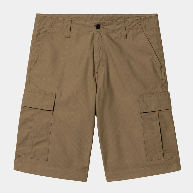 Carhartt WIP Normale cargoshort voor heren - Buffalo gespoeld