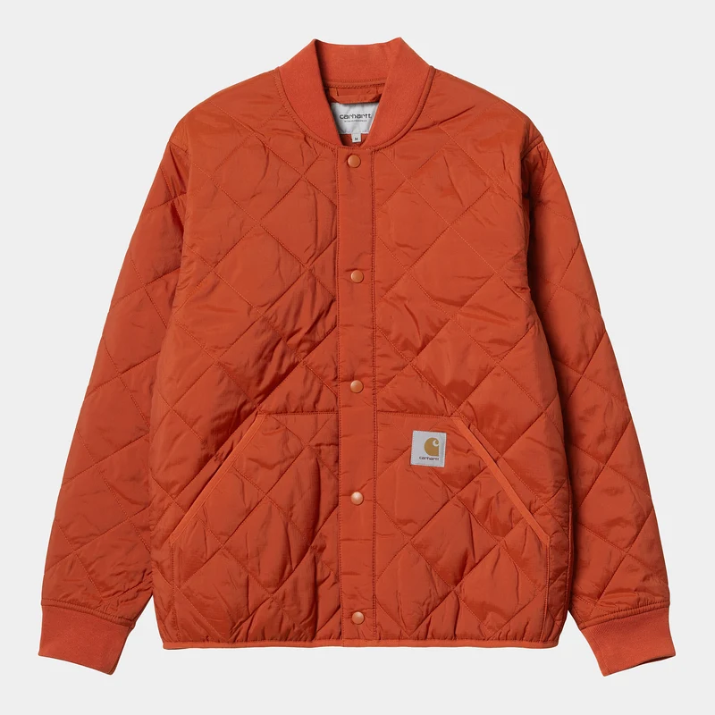 Carhartt WIP Barrow-voeringjack voor heren - baksteen