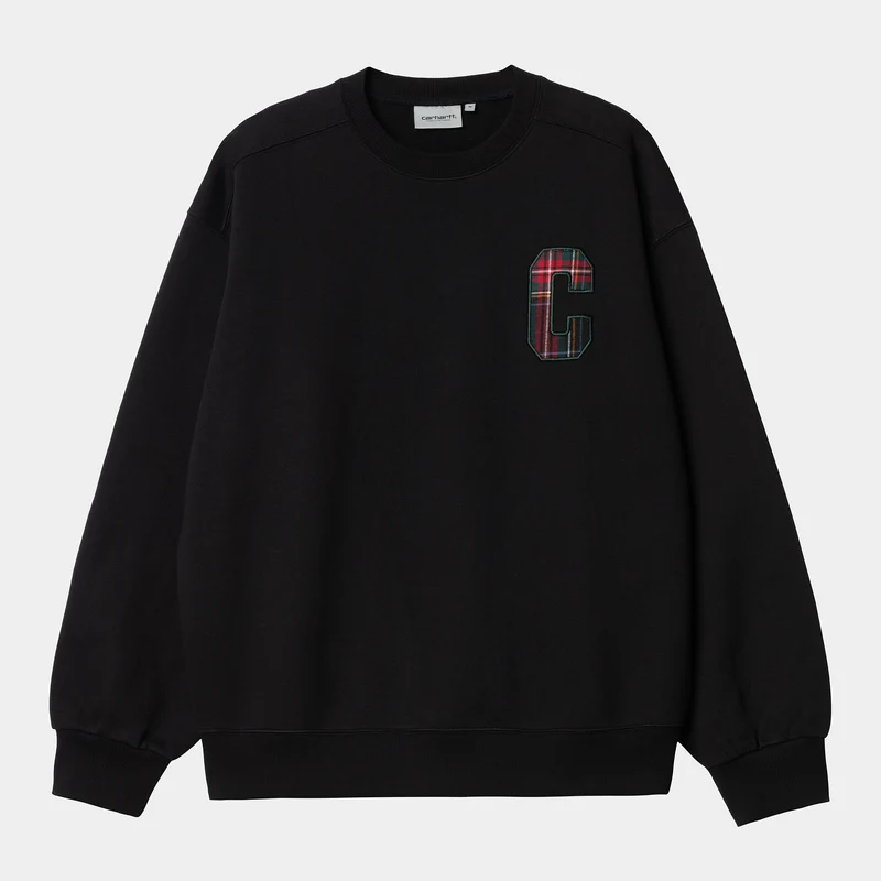 Carhartt WIP Wiles sweattop voor heren - zwart