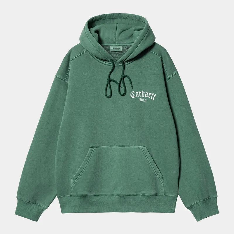 Carhartt WIP Heren Onyx Script Hoodie - Kervel
