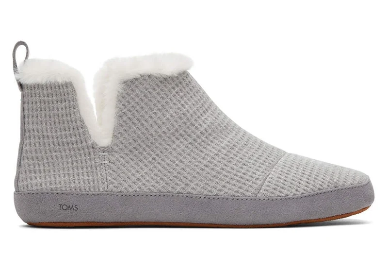 TOMS Lola-slippers voor dames - grijs metallic