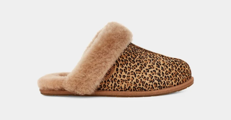 UGG Damespantoffels Scuffette II Speckles - Kastanje