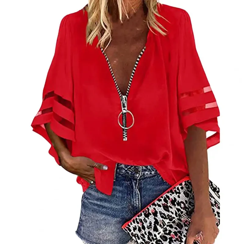 Dames Chiffon Blouse