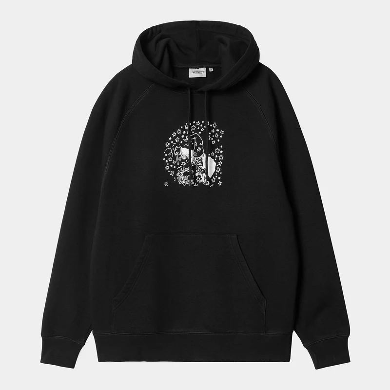Carhartt WIP Hocus Pocus-hoodie voor heren - zwart