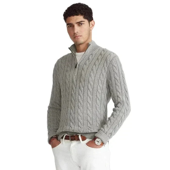 Heren Trui Casual Halve Rits Ademend Materiaal