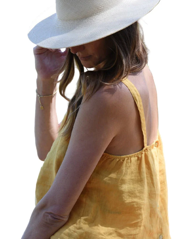 Dames Cropped Top Retro Halter voor Vakantie